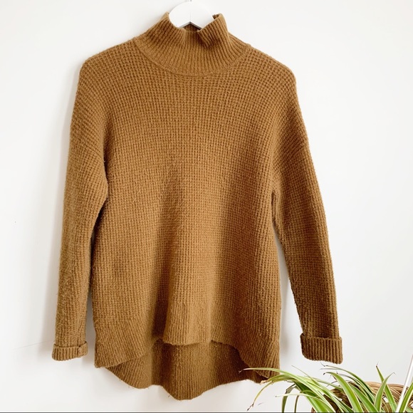Madewell Sweaters - Madewell Olive Green Wool Blend Sweater Size M